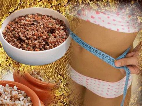 lose weight with buckwheat diet