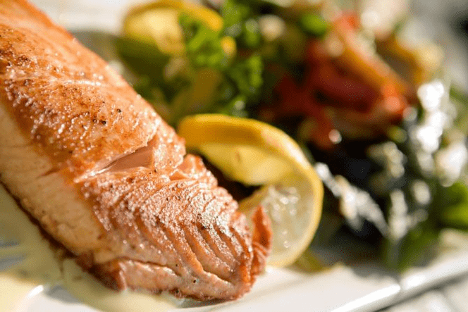 fish with protein diet