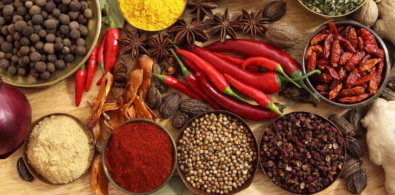 During a diet for pancreatitis, it is necessary to remove spices and seasonings from food