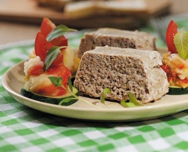 With a diagnosis of pancreatic pancreatitis, you can steam meat pudding